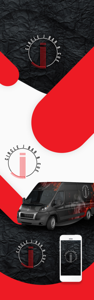 Logo-Design von Logo Xtudio für Circle J BBQ | Design: #11570096