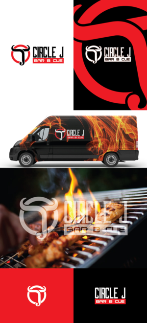 Logo-Design von Logo Xtudio für Circle J BBQ | Design: #11570098