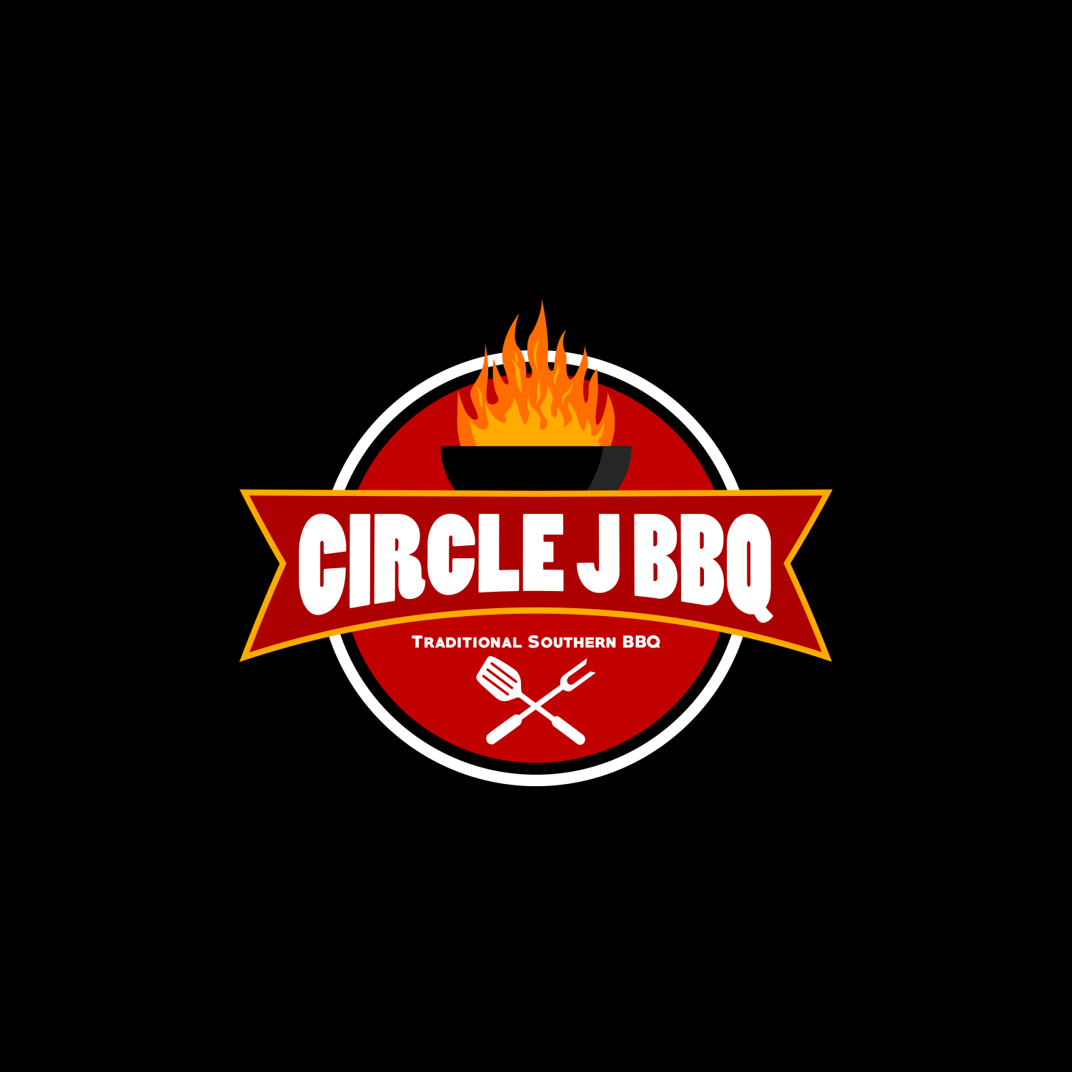 Logo-Design von andrakhaeruzal für Circle J BBQ | Design #11552333