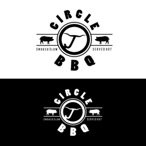 Logo Design by andrakhaeruzal for Circle J BBQ | Design: #11576959