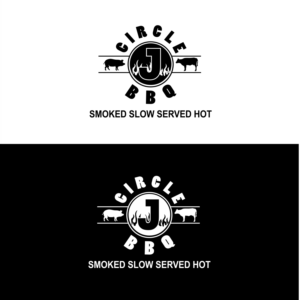 Logo Design by andrakhaeruzal for Circle J BBQ | Design: #11614460