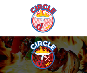 Logo-Design von eMARK für Circle J BBQ | Design: #11570680