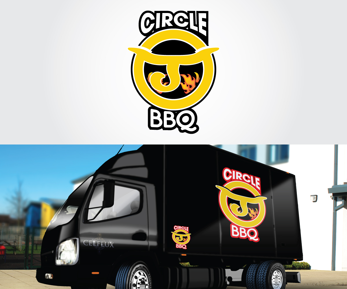 Logo-Design von eMARK für Circle J BBQ | Design #11570682