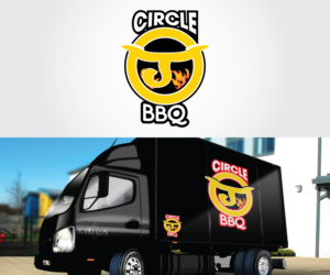 Logo-Design von eMARK für Circle J BBQ | Design: #11570682
