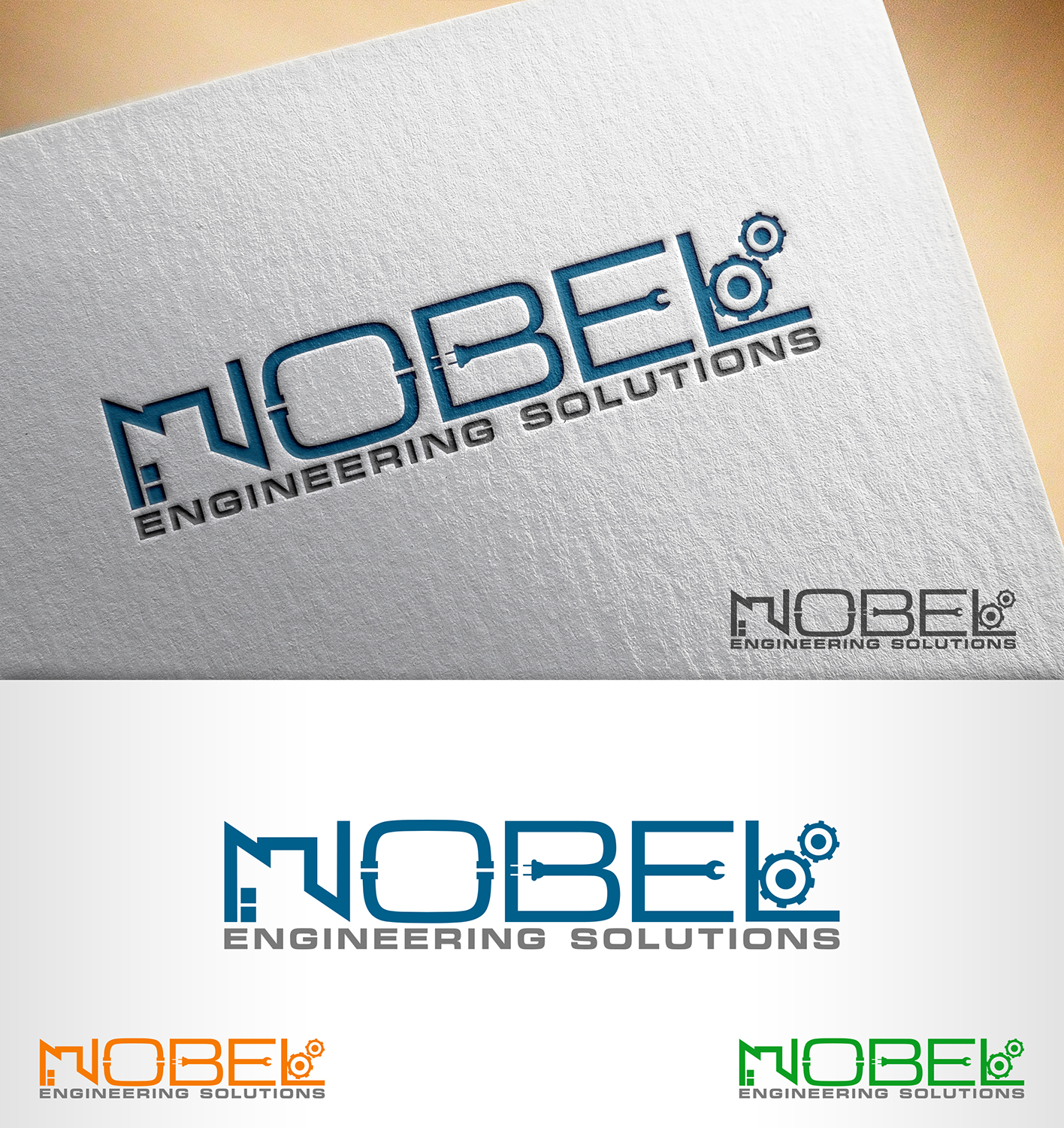 Diseño de Logo por nivleik para Nobel Engineering Solutions | Diseño #11546701