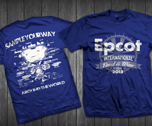 2013 Epcot Food and Wine Festival Tee Shirt