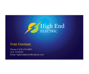 Visitenkarten-Design von joliau für High End Electric | Design: #11561213