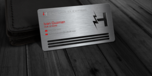 Business Card Design by Riz' for High End Electric | Design #11617834