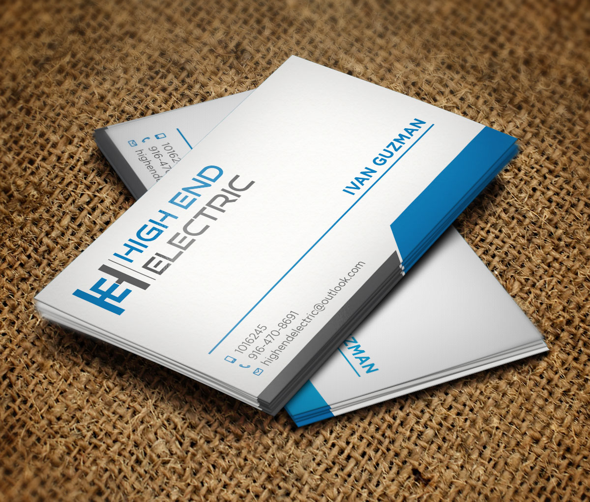 Visitenkarten-Design von Verified artistry für High End Electric | Design #11631563