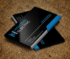Visitenkarten-Design von Verified artistry für High End Electric | Design: #11631564