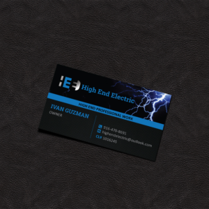 Visitenkarten-Design von Grafactory für High End Electric | Design: #11557890