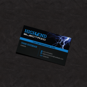 Visitenkarten-Design von Grafactory für High End Electric | Design: #11558883