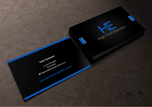 Business Card Design by Creations Box 2015 for High End Electric | Design: #11560552