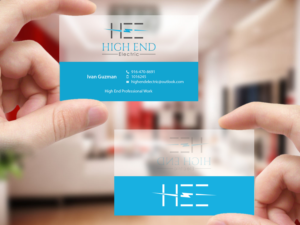 Business Card Design by Creations Box 2015 for High End Electric | Design: #11560565