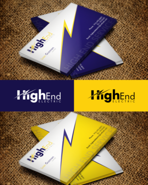 Visitenkarten-Design von Hsi Graphics für High End Electric | Design: #11618527