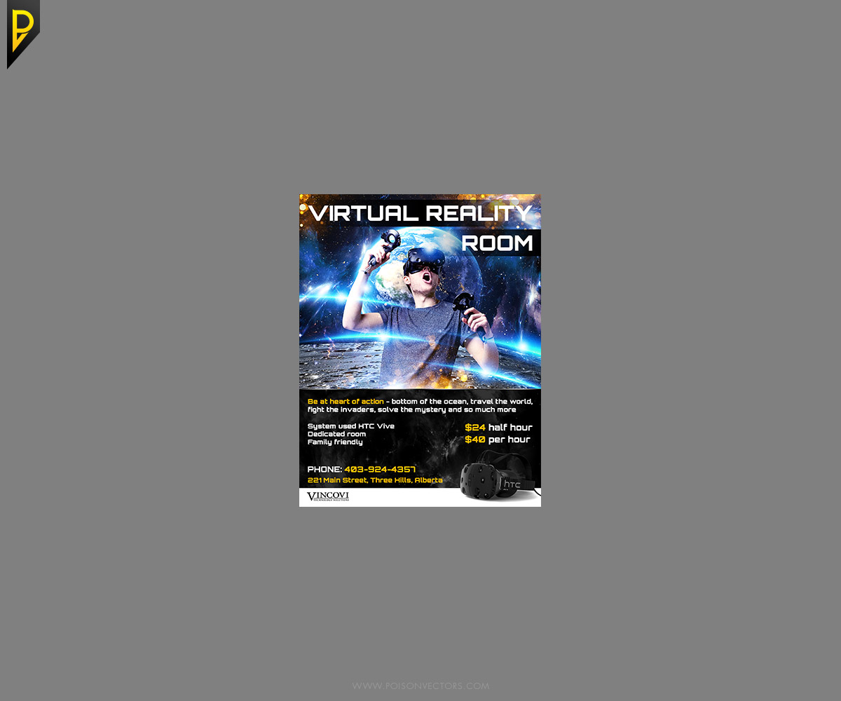 Flyer Design by poisonvectors for VINCOVI Technology Solutions Inc | Design #11560000