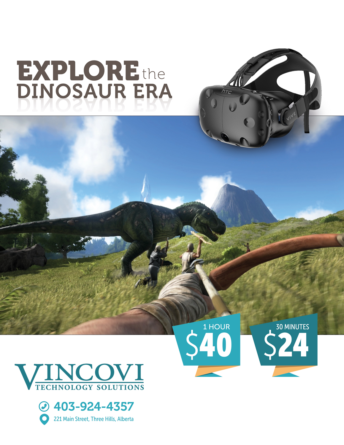 Flyer Design by Wael for VINCOVI Technology Solutions Inc | Design #11559647