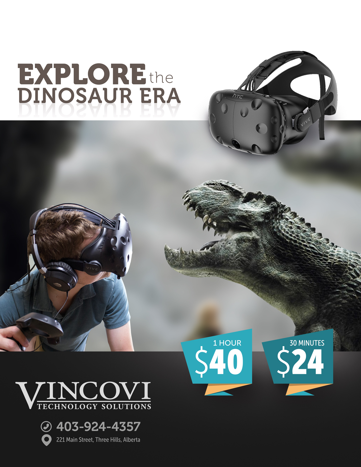 Diseño de Flyer por Wael para VINCOVI Technology Solutions Inc | Diseño #11559663