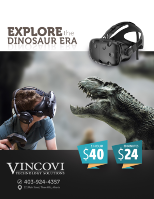 Flyer Design by Wael for VINCOVI Technology Solutions Inc | Design: #11559663