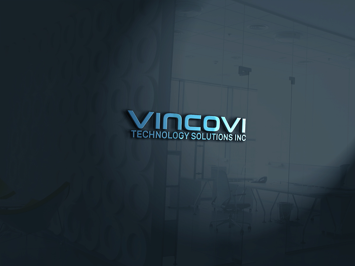 Logo Design by snowymasterdesigns for VINCOVI Technology Solutions Inc | Design #11782792