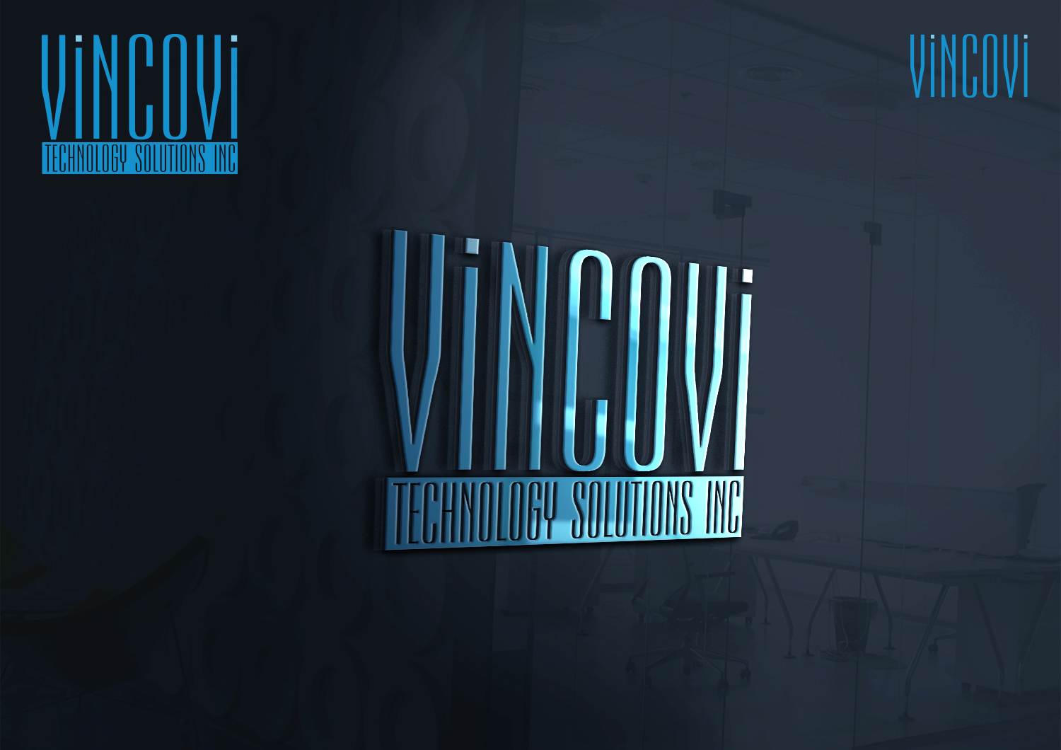 Logo Design by maria-kaz for VINCOVI Technology Solutions Inc | Design #11723611