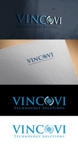 Logo Design by king solangi for VINCOVI Technology Solutions Inc | Design #11717395