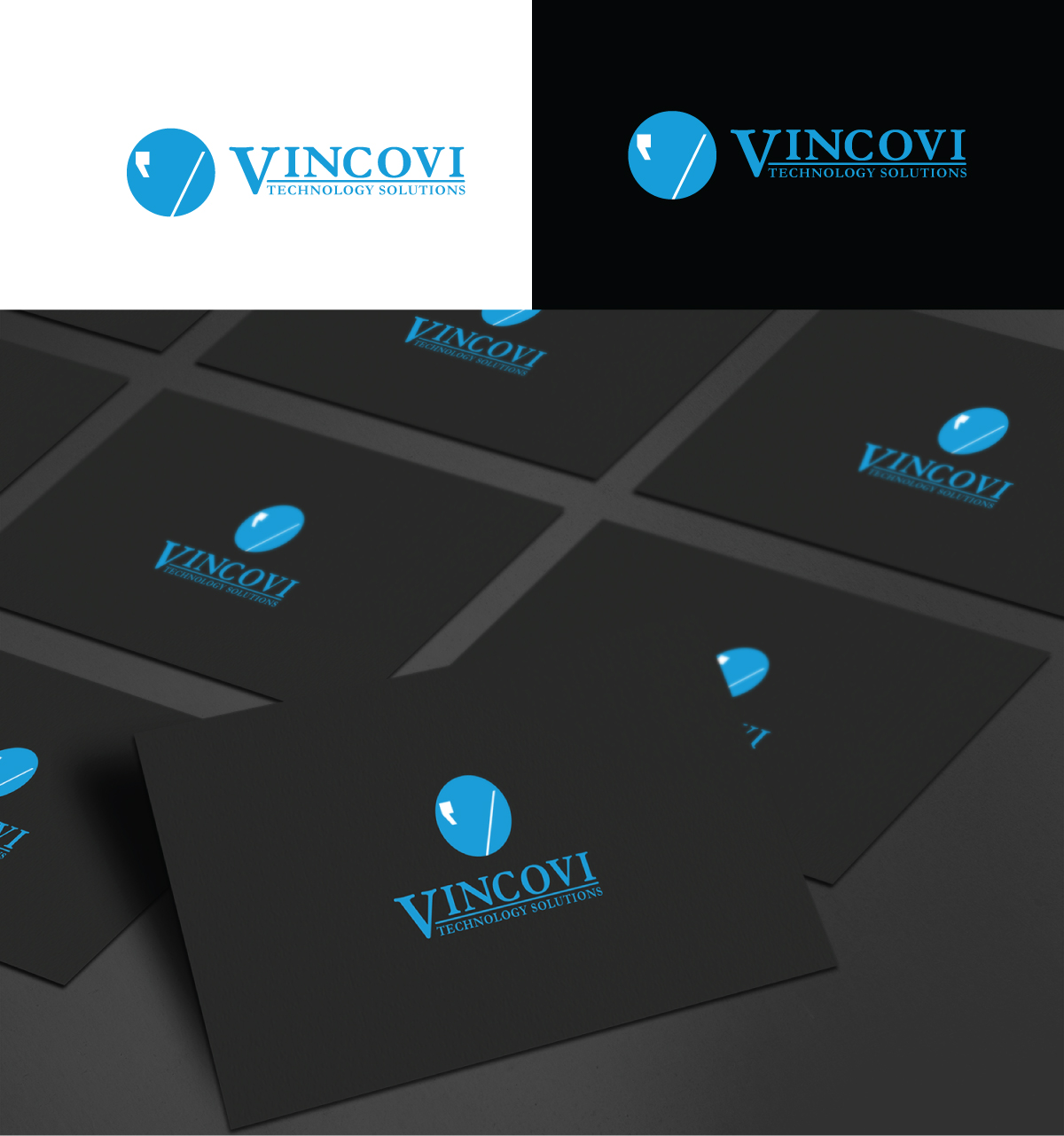 Logo Design by designeye for VINCOVI Technology Solutions Inc | Design #11620032