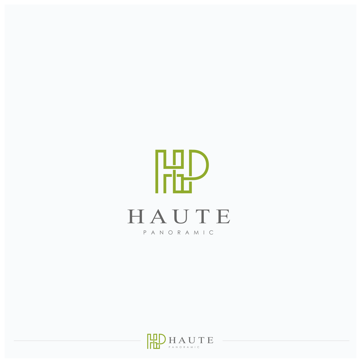Logo Design by artswolf for Haute Panoramic ltd | Design #11766504