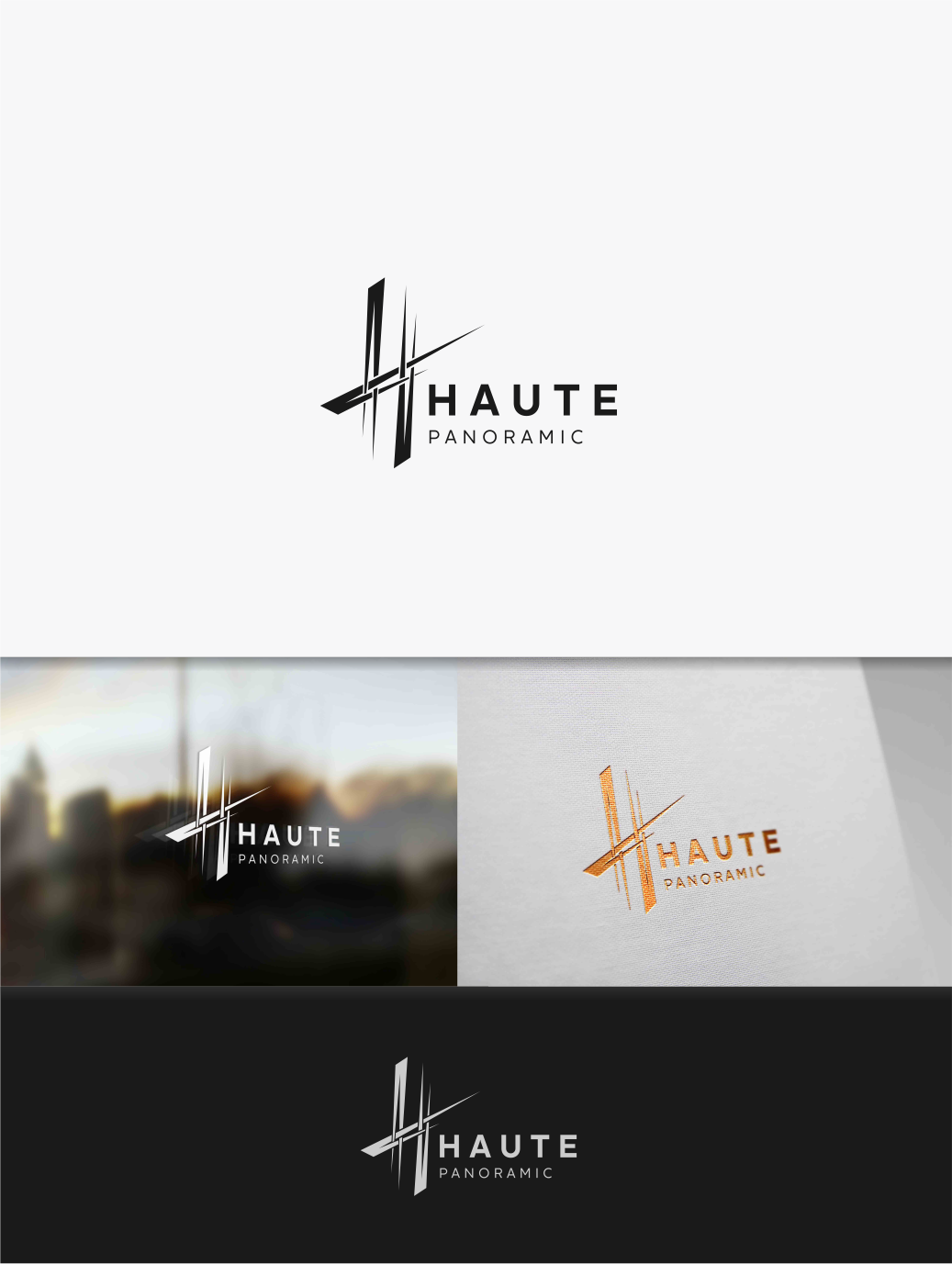 Logo Design by artswolf for Haute Panoramic ltd | Design #12054452