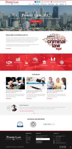 Web Design par pb pour Power West Properties Inc | Design : #11574672