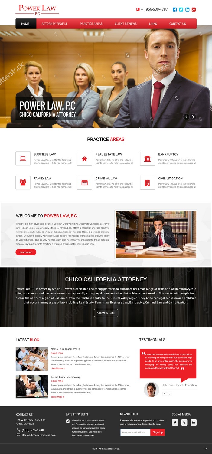 Web Design by pb for Power West Properties Inc | Design #11574677