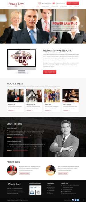 Web Design par pb pour Power West Properties Inc | Design : #11574684