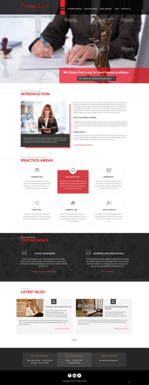 Web Design par pb pour Power West Properties Inc | Design : #11574685