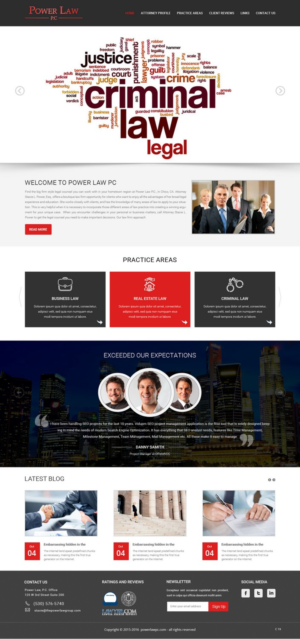 Web Design par pb pour Power West Properties Inc | Design : #11574686