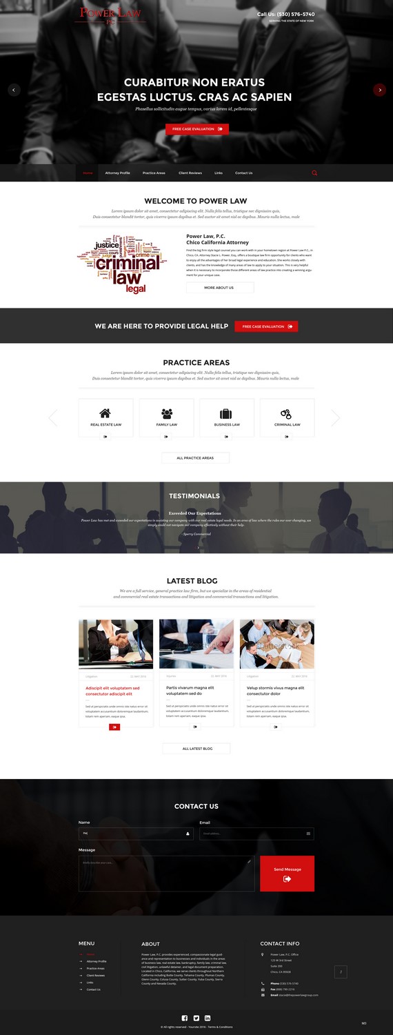 Web Design by pb for Power West Properties Inc | Design #11574708