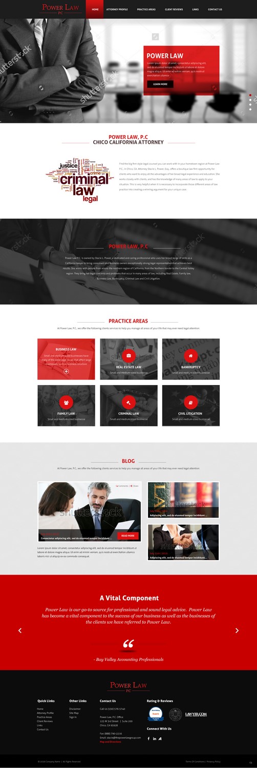 Web Design by pb for Power West Properties Inc | Design #11574717