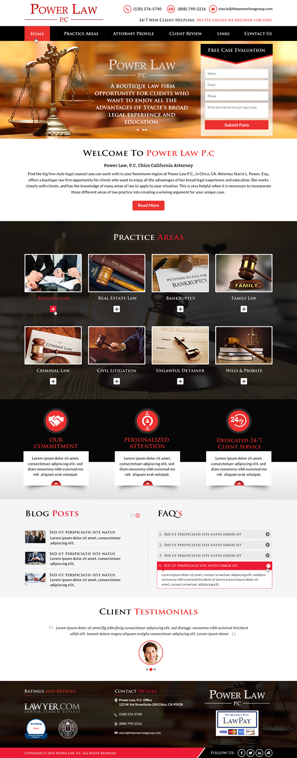 Web Design by Sbss for Power West Properties Inc | Design #11576364