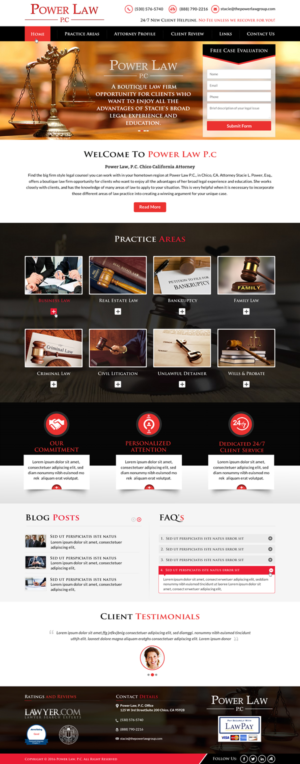 Web Design par Sbss pour Power West Properties Inc | Design : #11576364