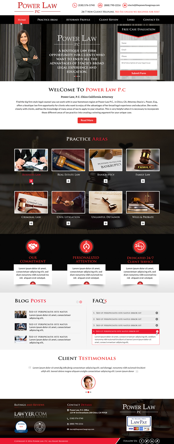 Web Design by Sbss for Power West Properties Inc | Design #11576365