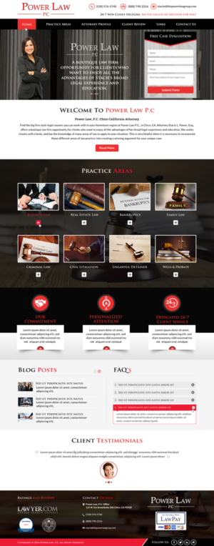 Web Design par Sbss pour Power West Properties Inc | Design : #11576365