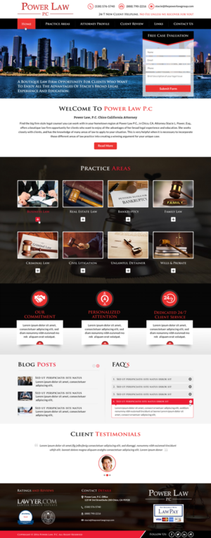 Web Design par Sbss pour Power West Properties Inc | Design : #11576368