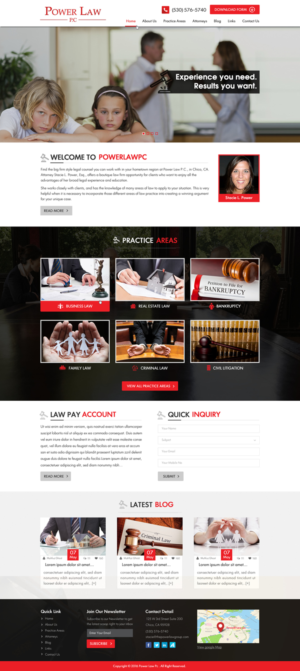Web Design par Sbss pour Power West Properties Inc | Design : #11576652
