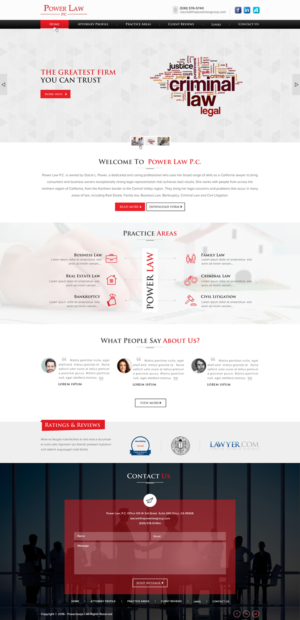 Web Design par Sbss pour Power West Properties Inc | Design : #11576658