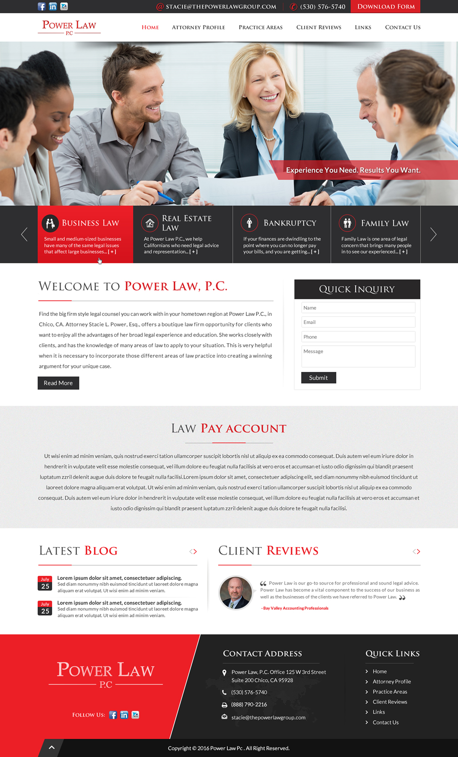 Web Design by Sbss for Power West Properties Inc | Design #11576955
