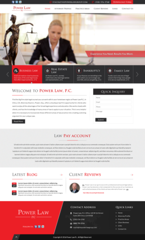 Web Design par Sbss pour Power West Properties Inc | Design : #11576960