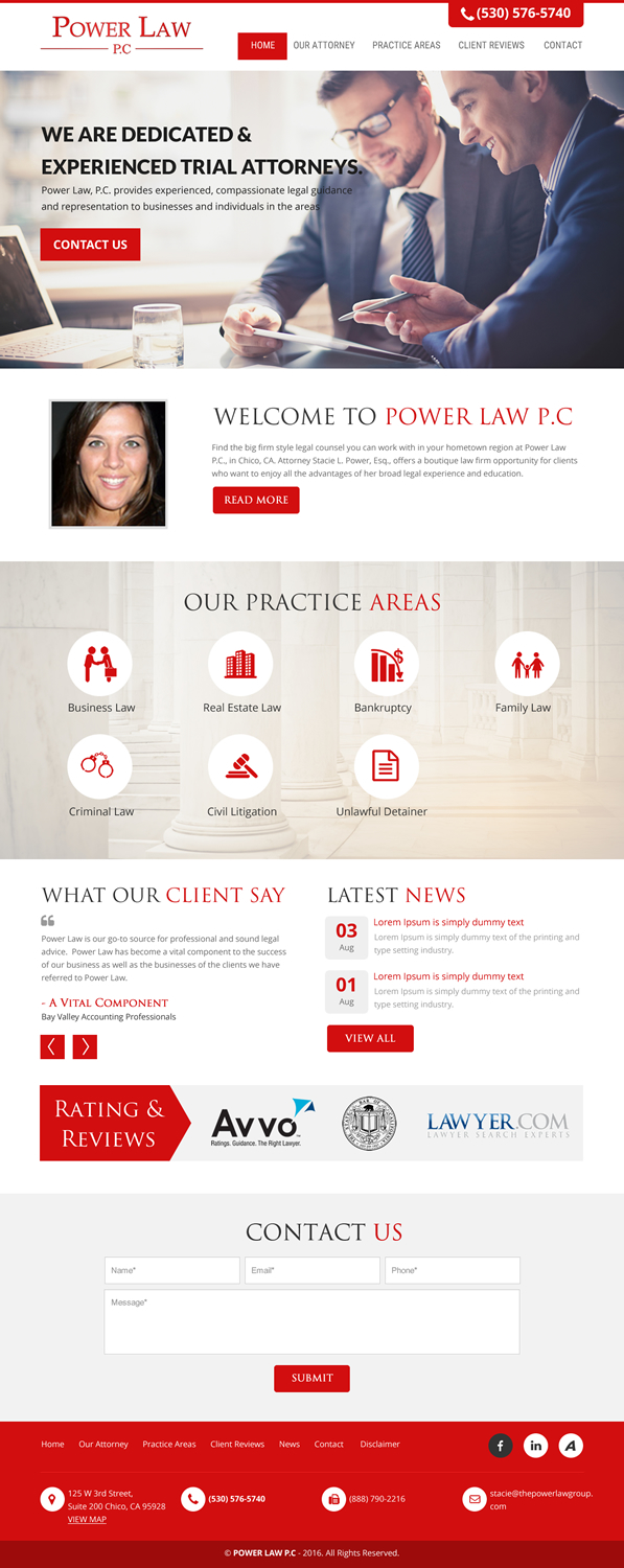 Web Design by rightway for Power West Properties Inc | Design #11661069