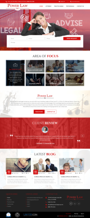 Web Design par rightway pour Power West Properties Inc | Design : #11661075