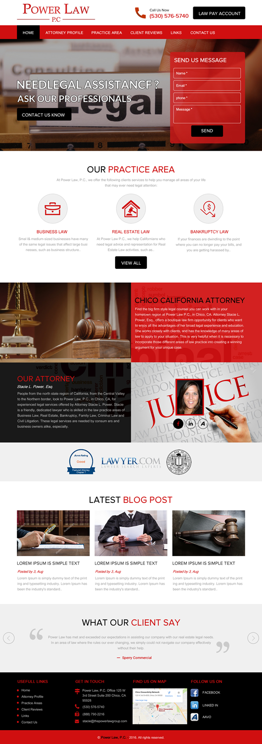Web Design by rightway for Power West Properties Inc | Design #11661080