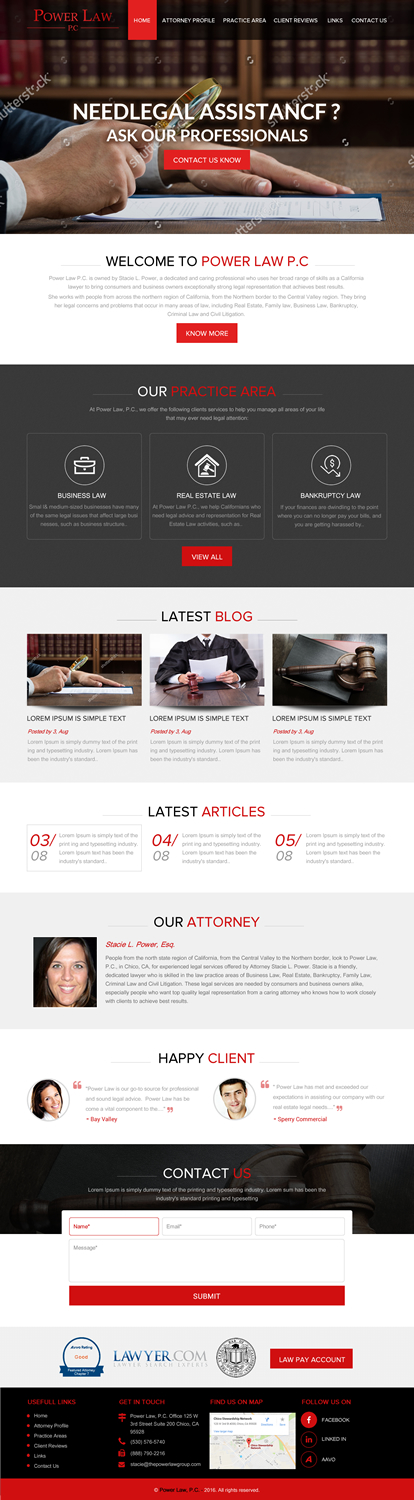 Web Design by rightway for Power West Properties Inc | Design #11661082