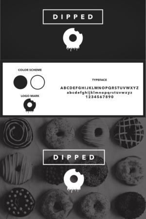 Logo Design by Zane_Graph_Design for Dipped Donuts | Design: #11607753